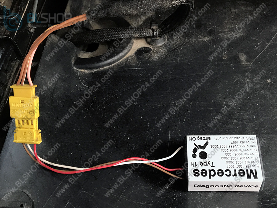 1996-2004 Mercedes 170 (R170, SLK-Class), Immobilizer (DAS 2a, 2b) Delete  Service / Plug n' Drive